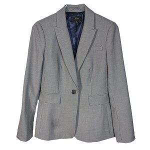 J. Crew Black & White Houndstooth Blazer Size 4